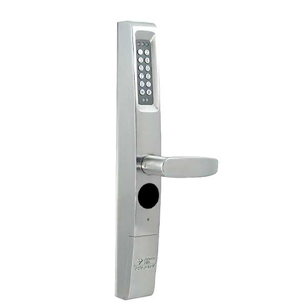 Adams Rite - eForce 3090-150 - Narrow Stile - Keyless Entry Electronic Lever Trim - Anodized Aluminum - UHS Hardware Adams Rite - eForce 3090-150 - Narrow Stile - Keyless Entry Electronic Lever Trim - Anodized Aluminum - UHS Hardware