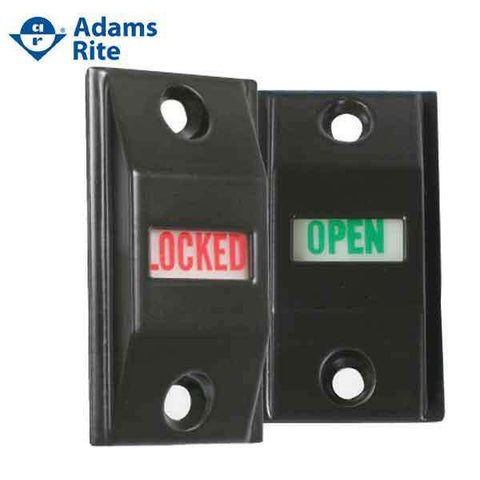 Adams Rite - 4089 - Privacy Exit Indicator - 1-3/4" Door - Dark Bronze Anodized - UHS Hardware Adams Rite - 4089 - Privacy Exit Indicator - 1-3/4" Door - Dark Bronze Anodized - UHS Hardware
