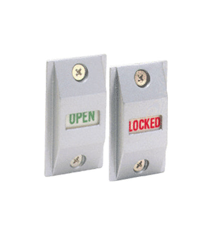 Adams Rite - 4089 - Privacy Exit Indicator - 1-3/4" Door - Aluminum Anodized - UHS Hardware Adams Rite - 4089 - Privacy Exit Indicator - 1-3/4" Door - Aluminum Anodized - UHS Hardware