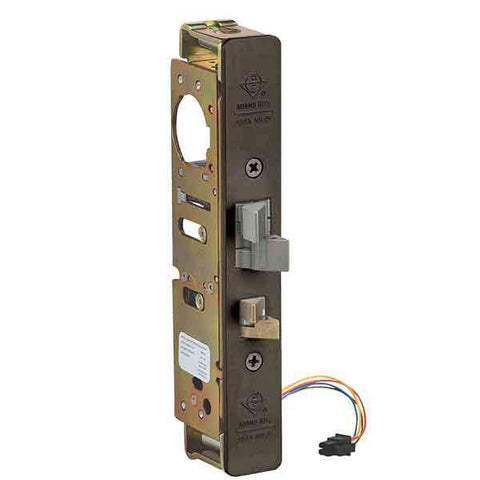 Adams Rite - Steel Hawk 4300 E-Latch - Electrified Deadlatch -1-1/8" Backset - Surface Mount - Std Jamb - Dark Bronze - 12 /16 / 24 VDC - UHS Hardware Adams Rite - Steel Hawk 4300 E-Latch - Electrified Deadlatch -1-1/8" Backset - Surface Mount - Std Jamb - Dark Bronze - 12 /16 / 24 VDC - UHS Hardware