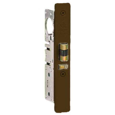 Adams Rite - 4510 - Standard Duty Deadlatch - 7/8" Backset - LH /RHR - Mortised 2-5/8" - Flat Faceplate - Dark Bronze - Metal Door - UHS Hardware Adams Rite - 4510 - Standard Duty Deadlatch - 7/8" Backset - LH /RHR - Mortised 2-5/8" - Flat Faceplate - Dark Bronze - Metal Door - UHS Hardware