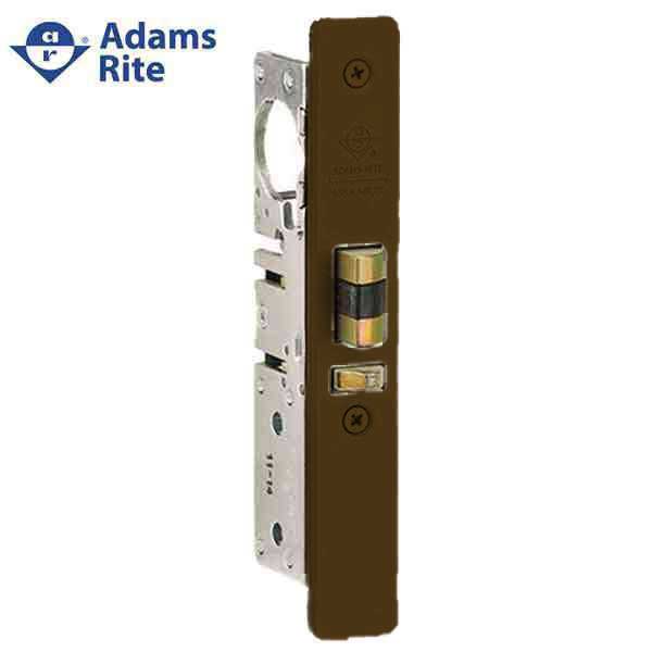 Adams Rite - 4510 - Standard Duty Deadlatch - 7/8" Backset - LH /RHR - Mortised 2-5/8" - Flat Faceplate - Dark Bronze - Metal Door - UHS Hardware Adams Rite - 4510 - Standard Duty Deadlatch - 7/8" Backset - LH /RHR - Mortised 2-5/8" - Flat Faceplate - Dark Bronze - Metal Door - UHS Hardware