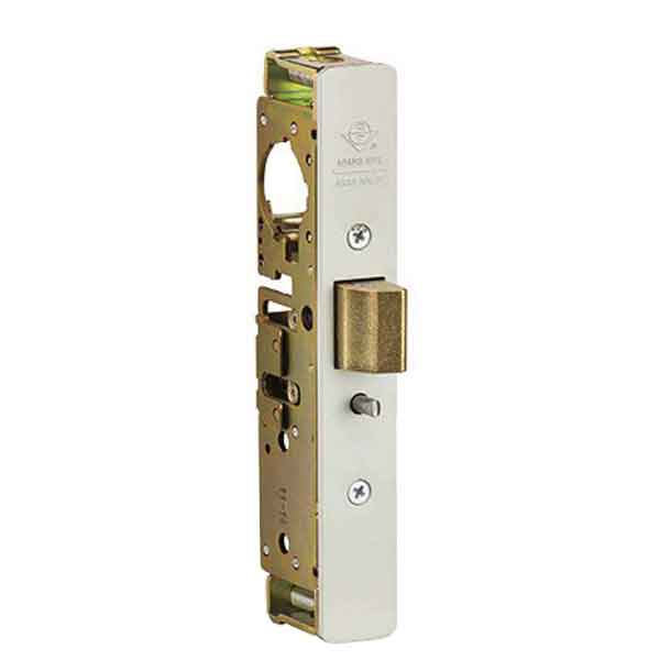 Adams Rite - 4900 - Heavy Duty Deadlatch - 1-1/8" Backset - LH or RHR - 2-5/8" Mortised - Flat/Standard Jamb - Aluminum - Metal Door - UHS Hardware