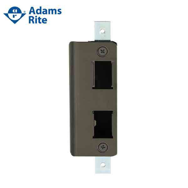 Adams Rite - 4901 - Deadlatch Strike - Flush Mount Flat Strike - Dark Bronze - UHS Hardware Adams Rite - 4901 - Deadlatch Strike - Flush Mount Flat Strike - Dark Bronze - UHS Hardware