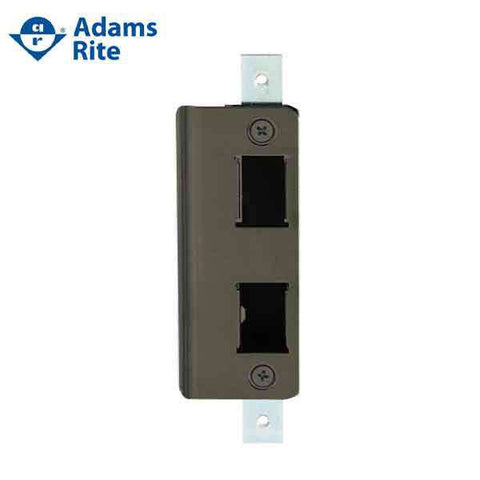 Adams Rite - 4901 - Deadlatch Strike - Flush Mount Flat Strike - Dark Bronze - UHS Hardware Adams Rite - 4901 - Deadlatch Strike - Flush Mount Flat Strike - Dark Bronze - UHS Hardware