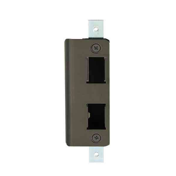 Adams Rite - 4901 - Deadlatch Strike - Flush Mount Flat Strike - Dark Bronze - UHS Hardware Adams Rite - 4901 - Deadlatch Strike - Flush Mount Flat Strike - Dark Bronze - UHS Hardware