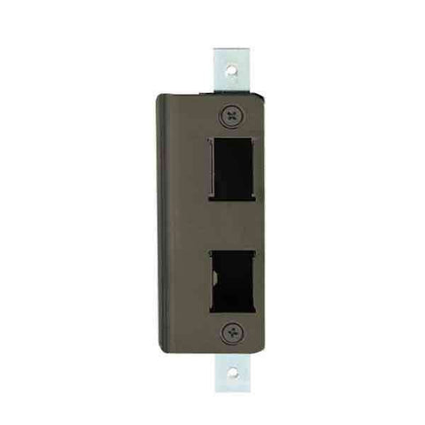 Adams Rite - 4901 - Deadlatch Strike - Flush Mount Flat Strike - Dark Bronze - UHS Hardware Adams Rite - 4901 - Deadlatch Strike - Flush Mount Flat Strike - Dark Bronze - UHS Hardware