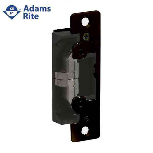 Adams Rite - 7440 - Electric Strike for Adams Rite or Deadlatches or Cylindrical Locks - 1/2" to 5/8" Latchbolt - Black Anodized - Fail Safe/Fail Secure - 12/24 VDC - UHS Hardware Adams Rite - 7440 - Electric Strike for Adams Rite or Deadlatches or Cylindrical Locks - 1/2" to 5/8" Latchbolt - Black Anodized - Fail Safe/Fail Secure - 12/24 VDC - UHS Hardware