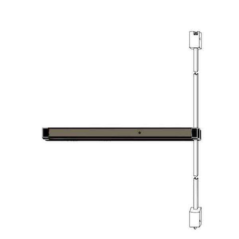 Adams Rite - 8222 - Narrow Stile - Surface Vertical Rod Exit Device - 36" - Anodized Dark Bronze - UHS Hardware Adams Rite - 8222 - Narrow Stile - Surface Vertical Rod Exit Device - 36" - Anodized Dark Bronze - UHS Hardware