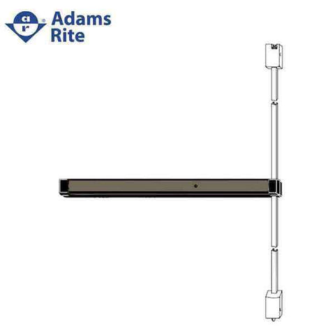 Adams Rite - 8222 - Narrow Stile - Surface Vertical Rod Exit Device - 36" - Anodized Dark Bronze - UHS Hardware Adams Rite - 8222 - Narrow Stile - Surface Vertical Rod Exit Device - 36" - Anodized Dark Bronze - UHS Hardware