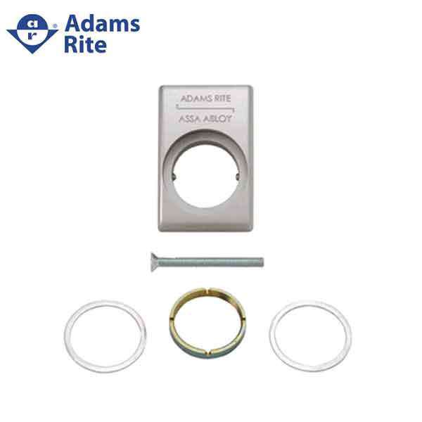 Adams Rite - 8650 - Cylinder Escutcheon Trim Kit - For 3600, 8500 and 8600 Exit Devices - 628 - Clear Anodized - UHS Hardware Adams Rite - 8650 - Cylinder Escutcheon Trim Kit - For 3600, 8500 and 8600 Exit Devices - 628 - Clear Anodized - UHS Hardware