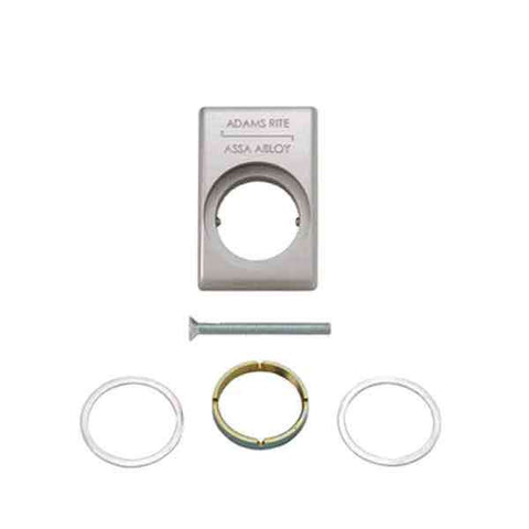 Adams Rite - 8650 - Cylinder Escutcheon Trim Kit - For 3600, 8500 and 8600 Exit Devices - 628 - Clear Anodized - UHS Hardware Adams Rite - 8650 - Cylinder Escutcheon Trim Kit - For 3600, 8500 and 8600 Exit Devices - 628 - Clear Anodized - UHS Hardware