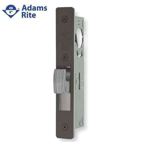 Adams Rite - MS Deadlock - MS1850S-35X - 1-1/8" Backset - ANSI Size - Hook Bolt - Flat Faceplate - Dark Bronze - Metal Door - UHS Hardware Adams Rite - MS Deadlock - MS1850S-35X - 1-1/8" Backset - ANSI Size - Hook Bolt - Flat Faceplate - Dark Bronze - Metal Door - UHS Hardware