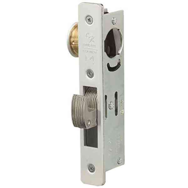 Adams Rite - MS Deadlock - MS1850SN-45X - 1-1/2" Backset - ANSI Size - Hook Bolt - Flat Faceplate - Aluminum - Metal / Wood Door - UHS Hardware Adams Rite - MS Deadlock - MS1850SN-45X - 1-1/2" Backset - ANSI Size - Hook Bolt - Flat Faceplate - Aluminum - Metal / Wood Door - UHS Hardware