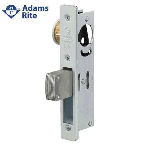 Adams Rite - MS Deadlock - MS1850S - 31/32" Backset - ANSI Size - Straight Bolt - Flat Faceplate - Aluminum - Metal Door - UHS Hardware Adams Rite - MS Deadlock - MS1850S - 31/32" Backset - ANSI Size - Straight Bolt - Flat Faceplate - Aluminum - Metal Door - UHS Hardware