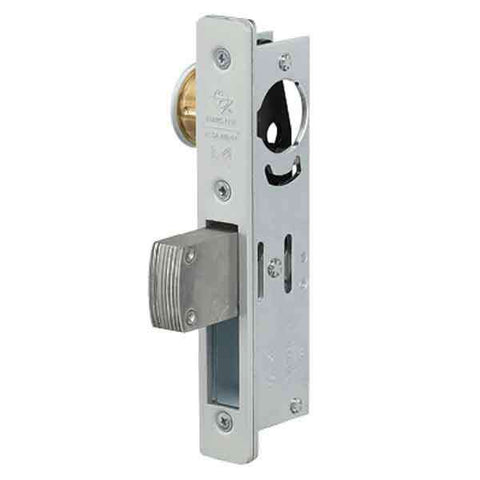 Adams Rite - MS Deadlock - MS1850S - 31/32" Backset - ANSI Size - Straight Bolt - Flat Faceplate - Aluminum - Metal Door - UHS Hardware Adams Rite - MS Deadlock - MS1850S - 31/32" Backset - ANSI Size - Straight Bolt - Flat Faceplate - Aluminum - Metal Door - UHS Hardware