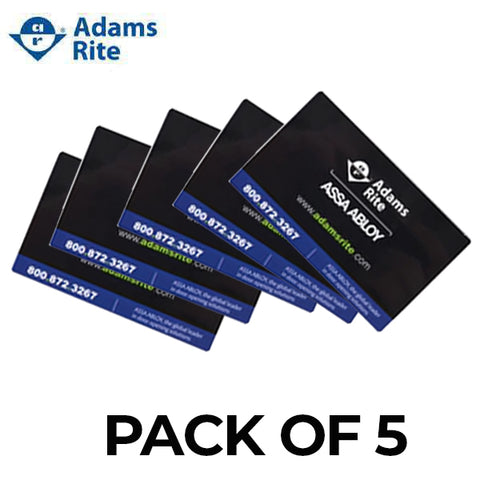 Adams Rite - RITE Touch Proximity Key Cards (Pack of 5) - UHS Hardware Adams Rite - RITE Touch Proximity Key Cards (Pack of 5) - UHS Hardware