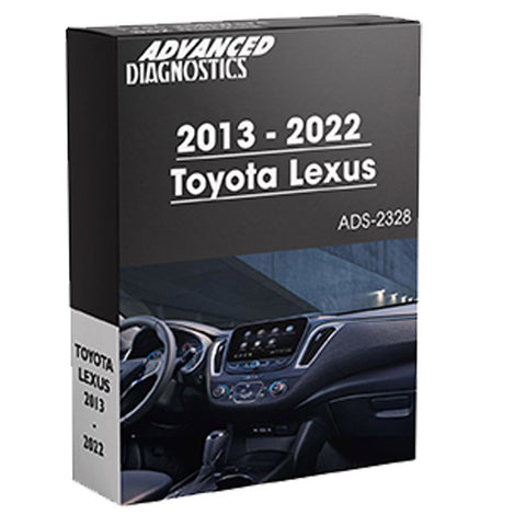 Advanced Diagnostics - ADS2328 - 2013 - 2022 - Toyota Lexus Key Programming Software Advanced Diagnostics - ADS2328 - 2013 - 2022 - Toyota Lexus Key Programming Software
