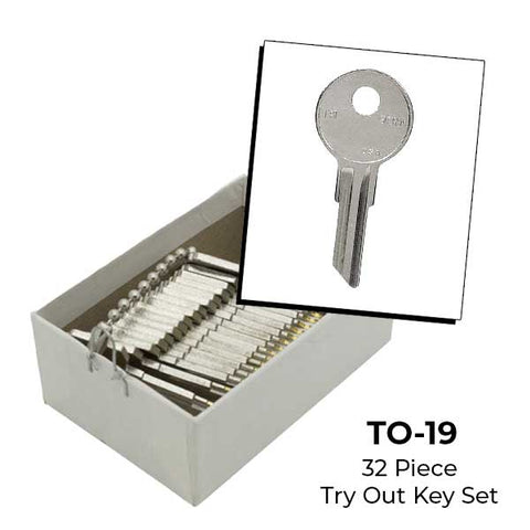 AeroLock - TO-19 - Briggs & Stratton - Try-Out Key Set - B1 - 32 Keys - UHS Hardware AeroLock - TO-19 - Briggs & Stratton - Try-Out Key Set - B1 - 32 Keys - UHS Hardware
