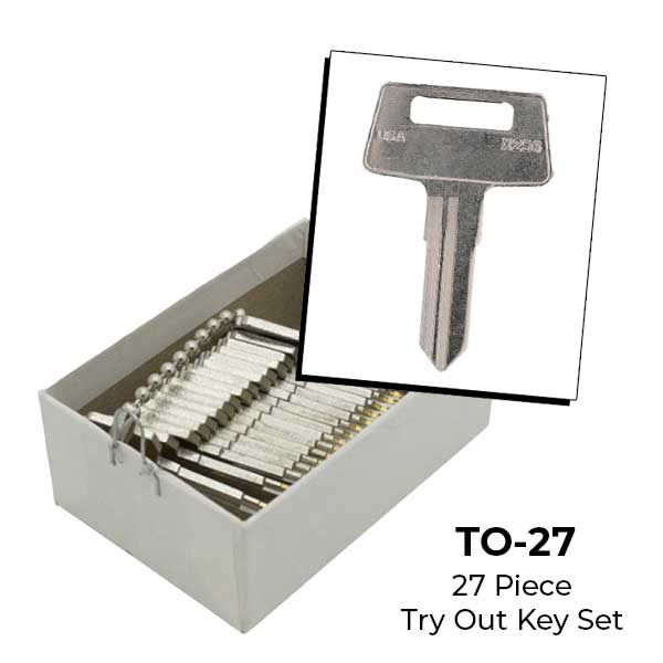 AeroLock - TO-27 - Kawasaki Motorcycle/ATV - All Locks Try-Out Set - X256 - 27 Keys - UHS Hardware AeroLock - TO-27 - Kawasaki Motorcycle/ATV - All Locks Try-Out Set - X256 - 27 Keys - UHS Hardware