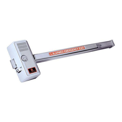 SirenLock Model 700 - Panic Bar / Exit Device - US28 Silver Finish (Alarm Lock) - UHS Hardware SirenLock Model 700 - Panic Bar / Exit Device - US28 Silver Finish (Alarm Lock) - UHS Hardware