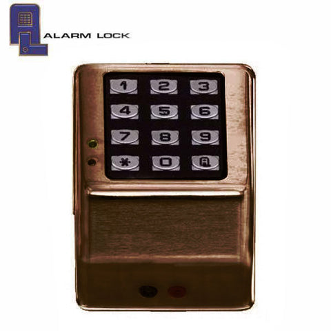 Trilogy DK3000 - Weatherproof Digital Access Control Keypads w/ Audit Trail - Oil Rubbed Bronze - 10B (Alarm Lock) - UHS Hardware Trilogy DK3000 - Weatherproof Digital Access Control Keypads w/ Audit Trail - Oil Rubbed Bronze - 10B (Alarm Lock) - UHS Hardware