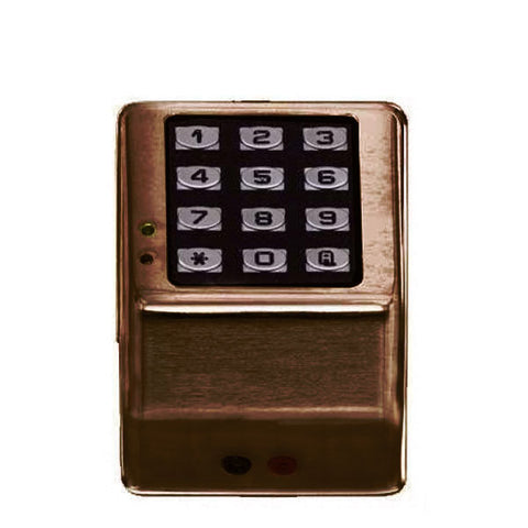 Trilogy DK3000 - Weatherproof Digital Access Control Keypads w/ Audit Trail - Oil Rubbed Bronze - 10B (Alarm Lock) - UHS Hardware Trilogy DK3000 - Weatherproof Digital Access Control Keypads w/ Audit Trail - Oil Rubbed Bronze - 10B (Alarm Lock) - UHS Hardware