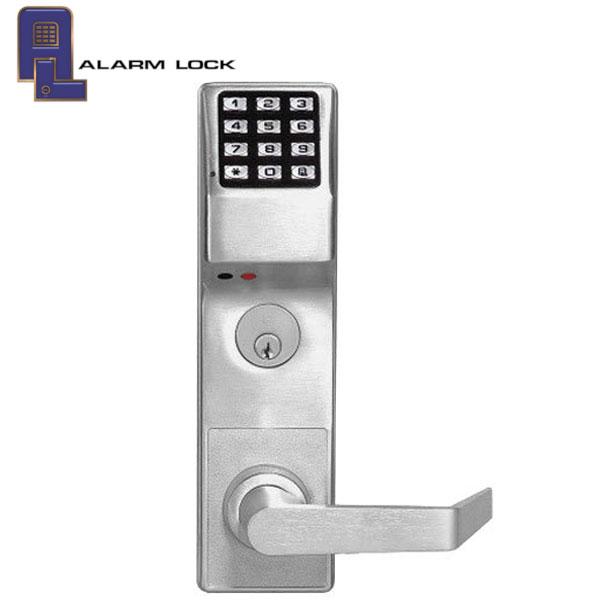 Trilogy DL3500CRR Classroom Mortise Lever Lock / w/ Audit Trail / Satin Chrome / Right Handed (Alarm Lock) - UHS Hardware Trilogy DL3500CRR Classroom Mortise Lever Lock / w/ Audit Trail / Satin Chrome / Right Handed (Alarm Lock) - UHS Hardware
