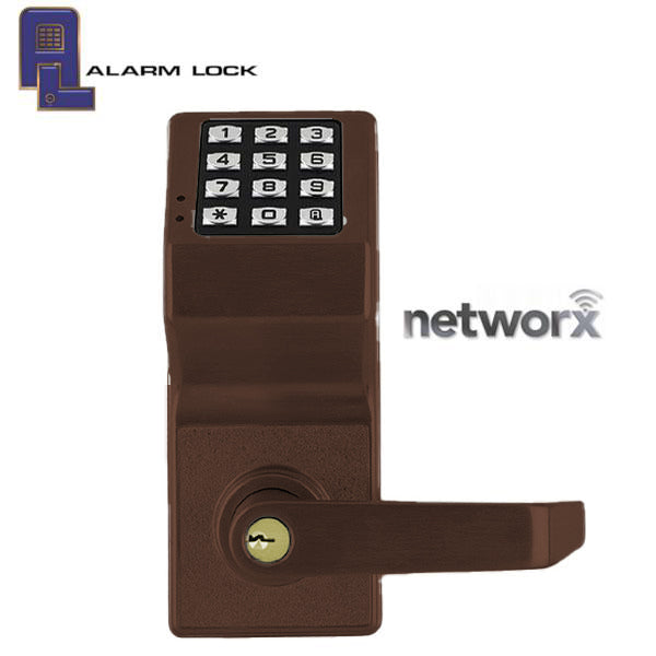 Alarm Lock Trilogy - DL6100 - Digital Lever Set - Networx - Wireless & Ethernet Feature - 10B - Oil Rubbed Bronze - UHS Hardware Alarm Lock Trilogy - DL6100 - Digital Lever Set - Networx - Wireless & Ethernet Feature - 10B - Oil Rubbed Bronze - UHS Hardware