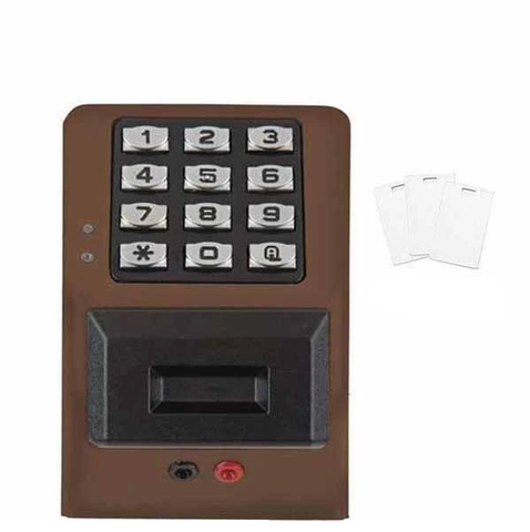 Trilogy PDK3000 - Weatherproof Digital PROX Access Control Keypads w/ Audit Trail - Oil Rubbed Bronze - 10B (Alarm Lock) - UHS Hardware Trilogy PDK3000 - Weatherproof Digital PROX Access Control Keypads w/ Audit Trail - Oil Rubbed Bronze - 10B (Alarm Lock) - UHS Hardware