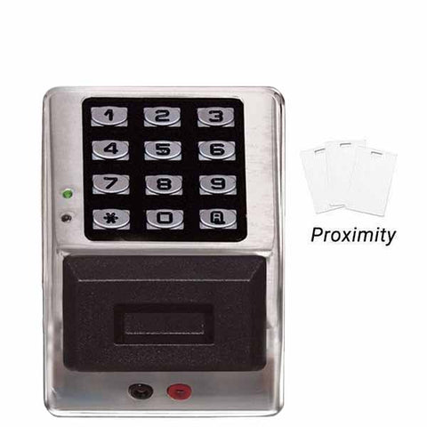 Trilogy PDK3000 - Weatherproof Digital PROX Access Control Keypads w/ Audit Trail - Satin Chrome - 26D (Alarm Lock) - UHS Hardware Trilogy PDK3000 - Weatherproof Digital PROX Access Control Keypads w/ Audit Trail - Satin Chrome - 26D (Alarm Lock) - UHS Hardware
