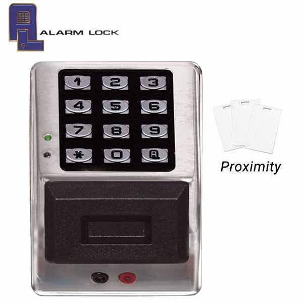 Trilogy PDK3000 - Weatherproof Digital PROX Access Control Keypads w/ Audit Trail - Satin Chrome - 26D (Alarm Lock) - UHS Hardware Trilogy PDK3000 - Weatherproof Digital PROX Access Control Keypads w/ Audit Trail - Satin Chrome - 26D (Alarm Lock) - UHS Hardware