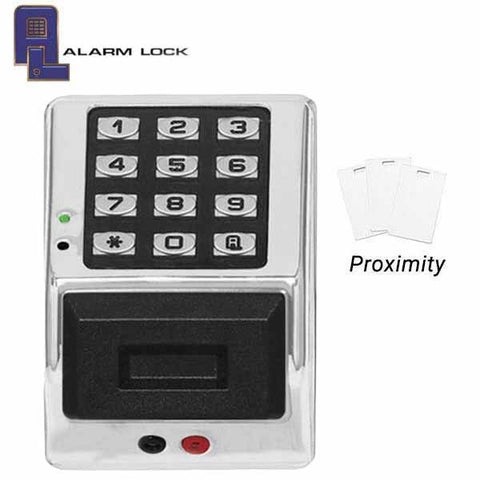 Trilogy PDK3000 - Weatherproof Digital PROX Access Control Keypads w/ Audit Trail - Metallic Silver - MS (Alarm Lock) - UHS Hardware Trilogy PDK3000 - Weatherproof Digital PROX Access Control Keypads w/ Audit Trail - Metallic Silver - MS (Alarm Lock) - UHS Hardware