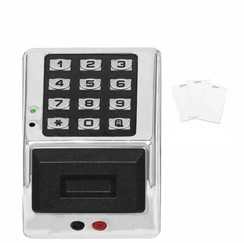 Trilogy PDK3000 - Weatherproof Digital PROX Access Control Keypads w/ Audit Trail - Metallic Silver - MS (Alarm Lock) - UHS Hardware Trilogy PDK3000 - Weatherproof Digital PROX Access Control Keypads w/ Audit Trail - Metallic Silver - MS (Alarm Lock) - UHS Hardware