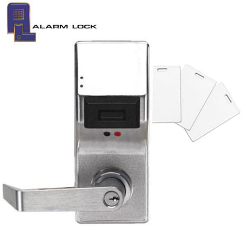 Alarm Lock Trilogy - PL3000 - Digital PROX ONLY Lever Set w/ Audit Trail - 26D - Satin Chrome - UHS Hardware Alarm Lock Trilogy - PL3000 - Digital PROX ONLY Lever Set w/ Audit Trail - 26D - Satin Chrome - UHS Hardware