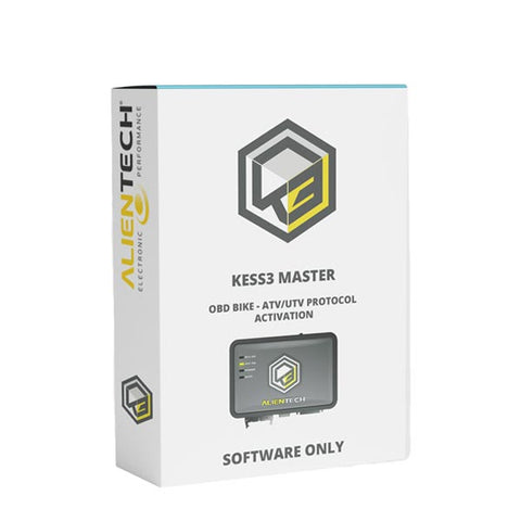 Alientech - KESS3 Master Software - OBD Bike - ATV/UTV Protocol Activation - Includes 12 Month Subscription ( Machine Sold Separately ) - UHS Hardware Alientech - KESS3 Master Software - OBD Bike - ATV/UTV Protocol Activation - Includes 12 Month Subscription ( Machine Sold Separately ) - UHS Hardware