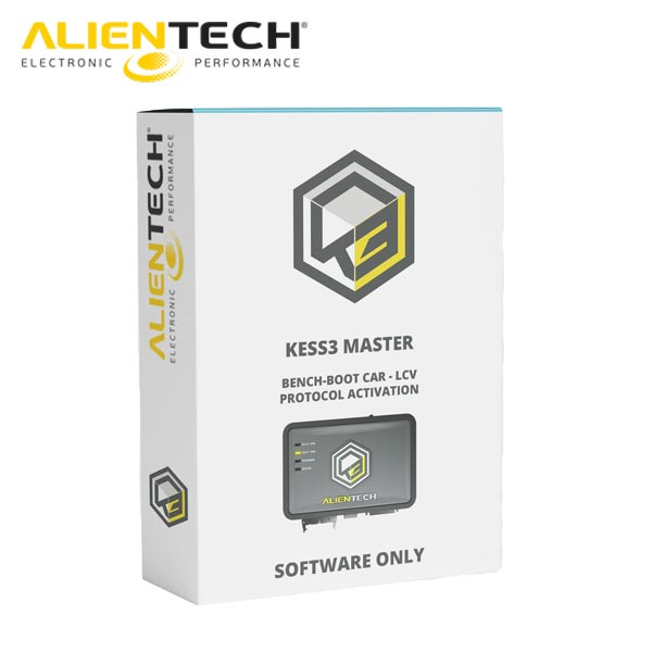 Alientech - KESS3 Master Software - Bench-Boot Car - LCV Protocol Activation - Includes 12 Month Subscription ( Machine Sold Separately ) - UHS Hardware Alientech - KESS3 Master Software - Bench-Boot Car - LCV Protocol Activation - Includes 12 Month Subscription ( Machine Sold Separately ) - UHS Hardware