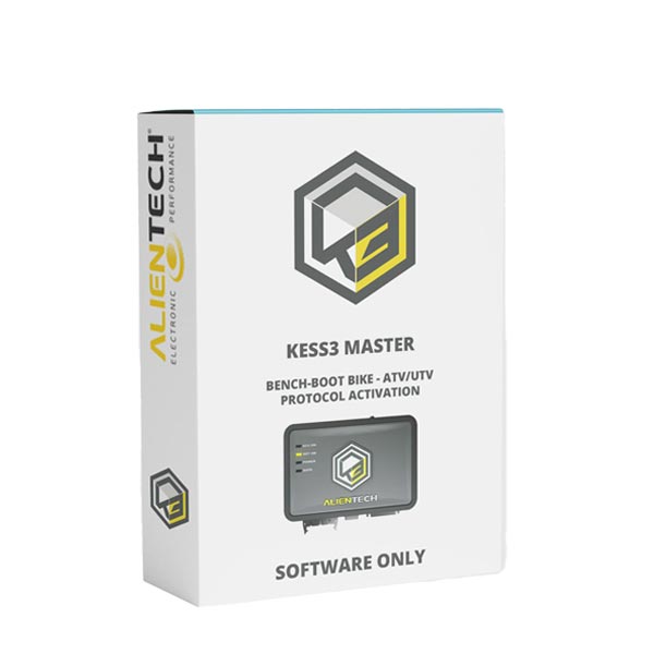 Alientech - KESS3 Master Software - Bench-Boot Bike - ATV/UTV Protocol Activation - Includes 12 Month Subscription ( Machine Sold Separately ) - UHS Hardware Alientech - KESS3 Master Software - Bench-Boot Bike - ATV/UTV Protocol Activation - Includes 12 Month Subscription ( Machine Sold Separately ) - UHS Hardware
