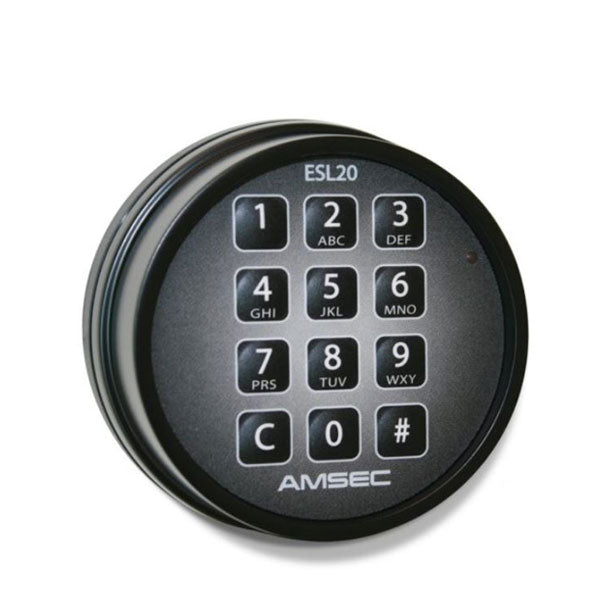 American Security - ESL20 - Electronic Safe Lock - Keypad - UL Listed - Black - UHS Hardware American Security - ESL20 - Electronic Safe Lock - Keypad - UL Listed - Black - UHS Hardware