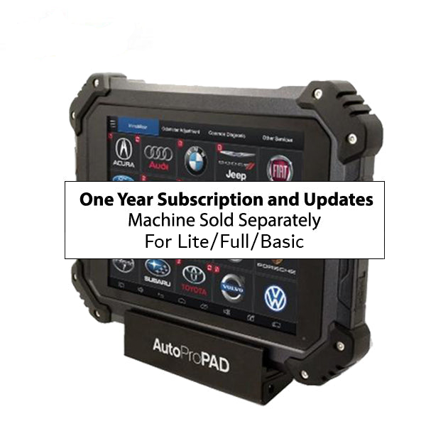 AutoProPAD Lite/Full/Basic - Updates & Support Subscription - 1 YEAR (XTOOL) - ( machine sold separately ) - UHS Hardware
