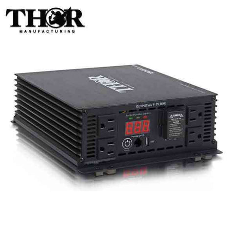 THOR - THMS1500 - 1500 Watt Power Inverter - w/ USB 2.1 - UHS Hardware THOR - THMS1500 - 1500 Watt Power Inverter - w/ USB 2.1 - UHS Hardware