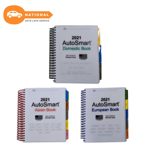Michael Hyde - 2021 AutoSmart 3 Book Set - Asian, European & Domestic books - UHS Hardware Michael Hyde - 2021 AutoSmart 3 Book Set - Asian, European & Domestic books - UHS Hardware