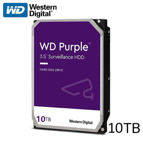 Western Digital / Surveillance Hard Drive / 10 TB / WD101PURP - - UHS Hardware Western Digital / Surveillance Hard Drive / 10 TB / WD101PURP - - UHS Hardware