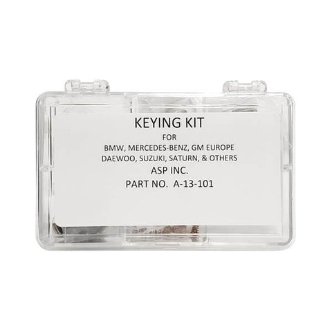 1977-2011 BMW Mercedes Suzuki Daewoo / X59 / BMW3 / X82 / X83 / Keying Tumbler Kit / A-13-101 (ASP) - UHS Hardware 1977-2011 BMW Mercedes Suzuki Daewoo / X59 / BMW3 / X82 / X83 / Keying Tumbler Kit / A-13-101 (ASP) - UHS Hardware