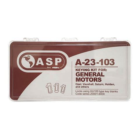 2008-2019 GM High Security / HU100 / Keying Tumbler Kit / A-23-103 (ASP) - UHS Hardware 2008-2019 GM High Security / HU100 / Keying Tumbler Kit / A-23-103 (ASP) - UHS Hardware