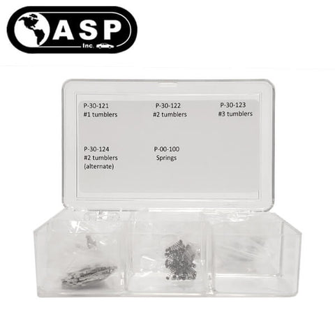 1998-2009 Lexus Short Blade / TOY48 / Keying Tumbler Kit / A-30-115 (ASP) - UHS Hardware 1998-2009 Lexus Short Blade / TOY48 / Keying Tumbler Kit / A-30-115 (ASP) - UHS Hardware