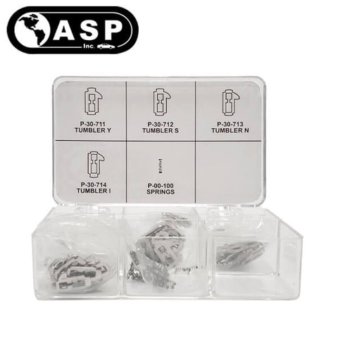 2005-2020 Toyota Lexus 80K / Subaru 90K Keying Tumbler Kit / A-30-118(ASP) - UHS Hardware 2005-2020 Toyota Lexus 80K / Subaru 90K Keying Tumbler Kit / A-30-118(ASP) - UHS Hardware