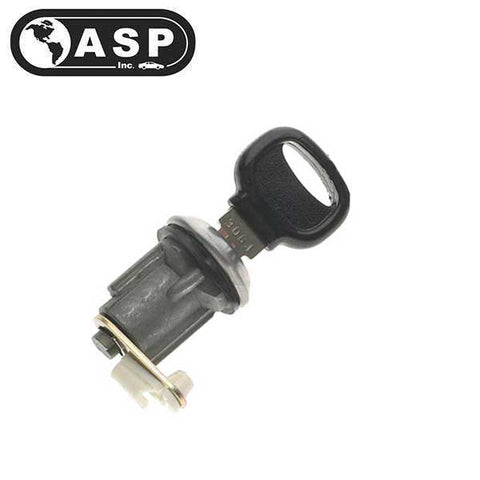 1972-1993 Mazda / MZ16 / X26 / X131 / LH Driver / Door Lock Cylinder / Coded / D-20-101 (ASP) - UHS Hardware 1972-1993 Mazda / MZ16 / X26 / X131 / LH Driver / Door Lock Cylinder / Coded / D-20-101 (ASP) - UHS Hardware