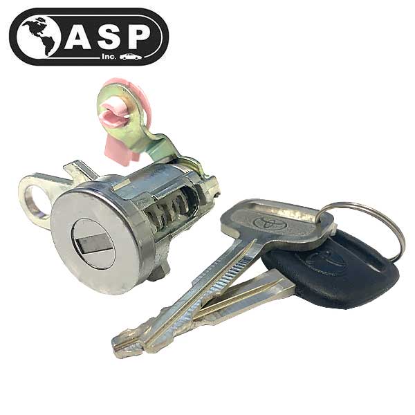 1996-2004 Toyota Tacoma / TR47 / LH Driver Door Lock Cylinder / D-30-145 (ASP) - UHS Hardware 1996-2004 Toyota Tacoma / TR47 / LH Driver Door Lock Cylinder / D-30-145 (ASP) - UHS Hardware