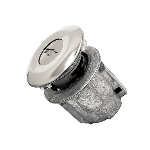 1986-2008 Ford / H54 / 10 Cut / Door Lock Service Pack / Un-Coded / Chrome Cap / D-42-221 (ASP) - UHS Hardware 1986-2008 Ford / H54 / 10 Cut / Door Lock Service Pack / Un-Coded / Chrome Cap / D-42-221 (ASP) - UHS Hardware